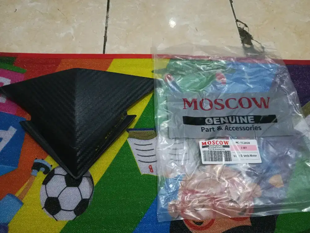 Visor/Tameng Variasi Batok Mio M3,Mio Z, Mio 125 Motif Karbon(New)Baru