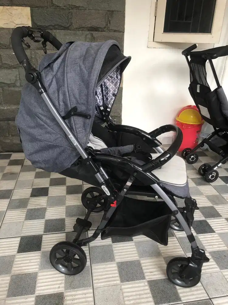 Stroller coco latte uk besar