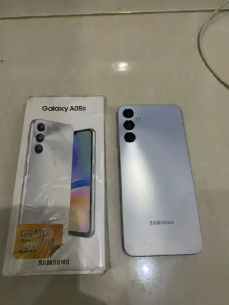 Samsung A05S Ram 6 Rom 128 mulus no minus segel fullset