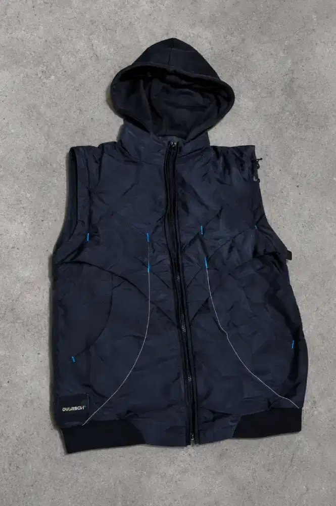 Hoodie Vest RSCH Techwear Black
