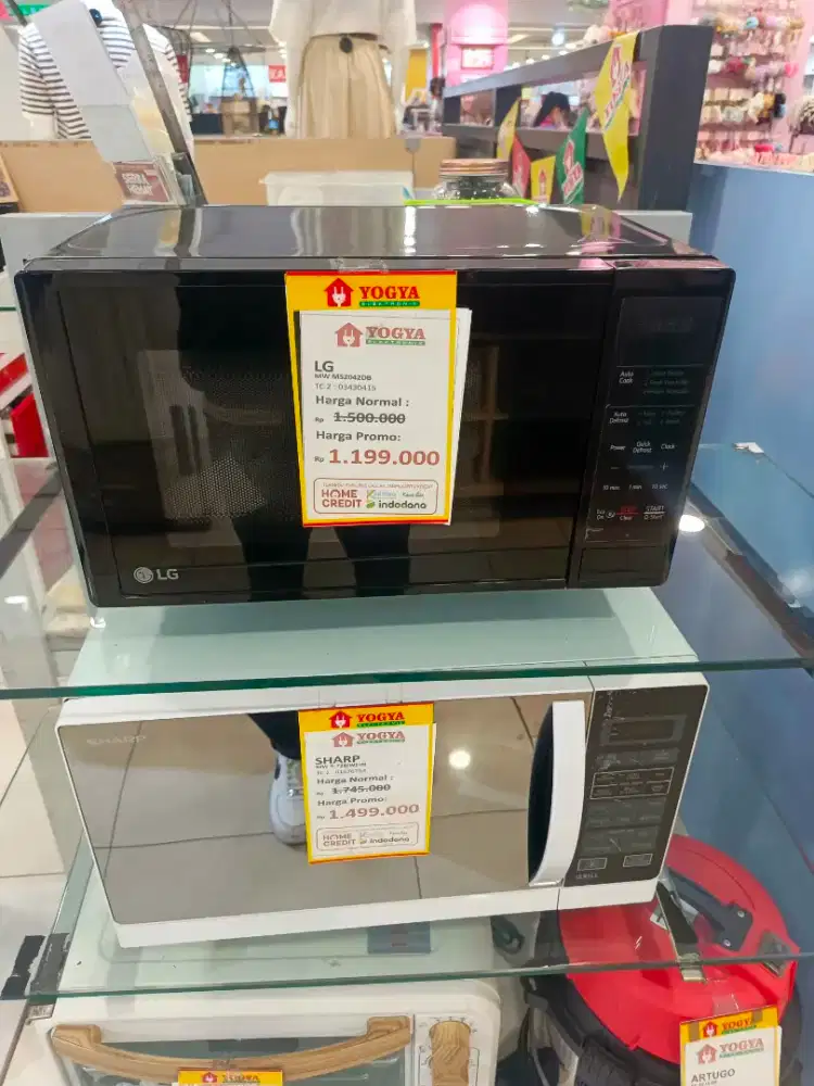 Cash/Kredit Tanpa DP Microwave LG