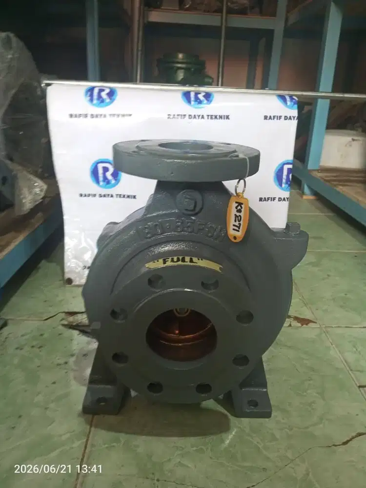 Jual Pompa Keong Ebara FSH 80X65 Gland Packing, KIPAS FULL (KS B271)