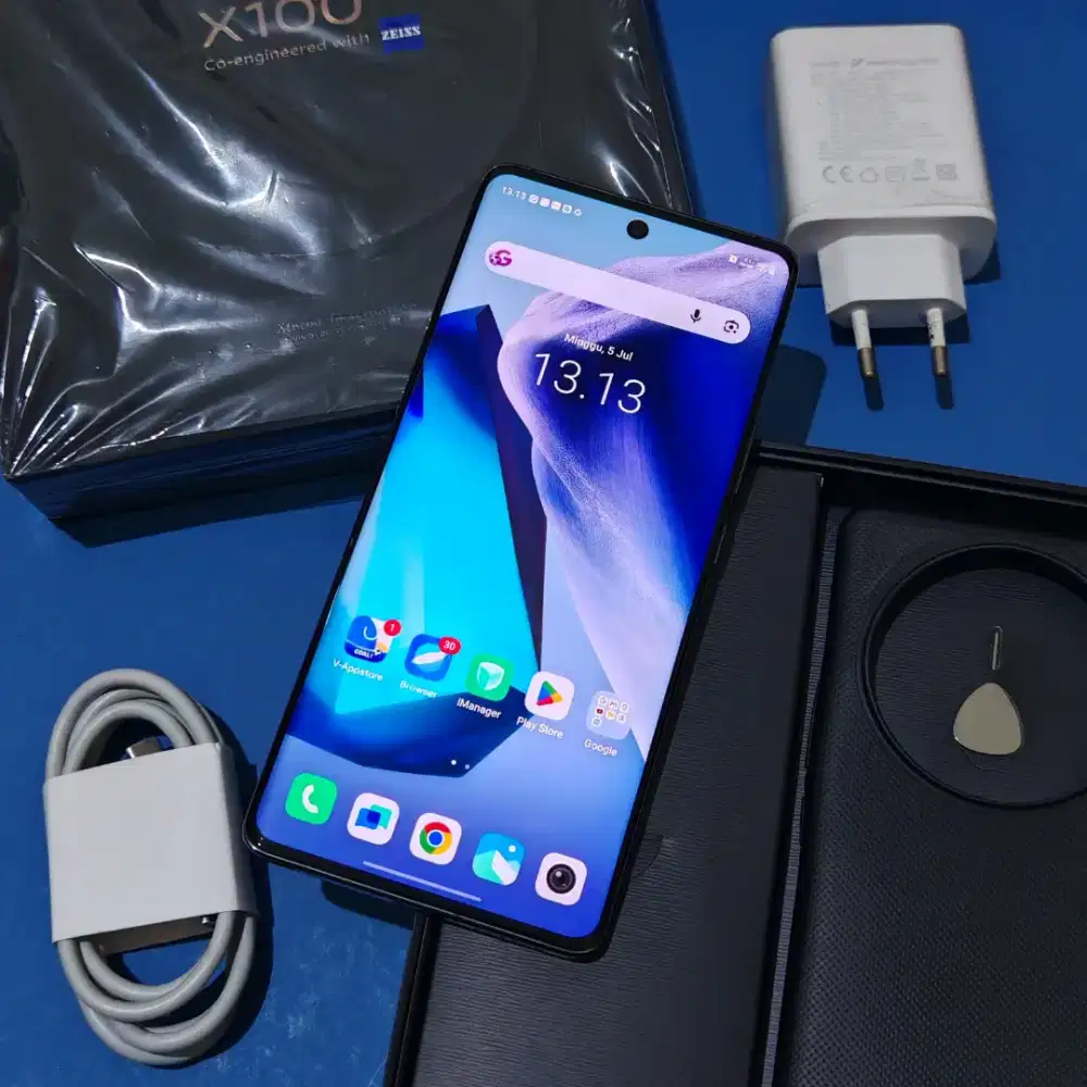 Vivo X100 Asteroid Black 12/256 Fullset original ex resmi