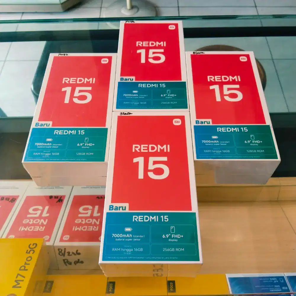 Redmi 15 8/128 new