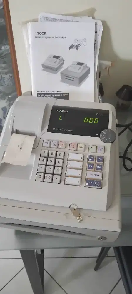 yg berminat cash register casio 130 CR