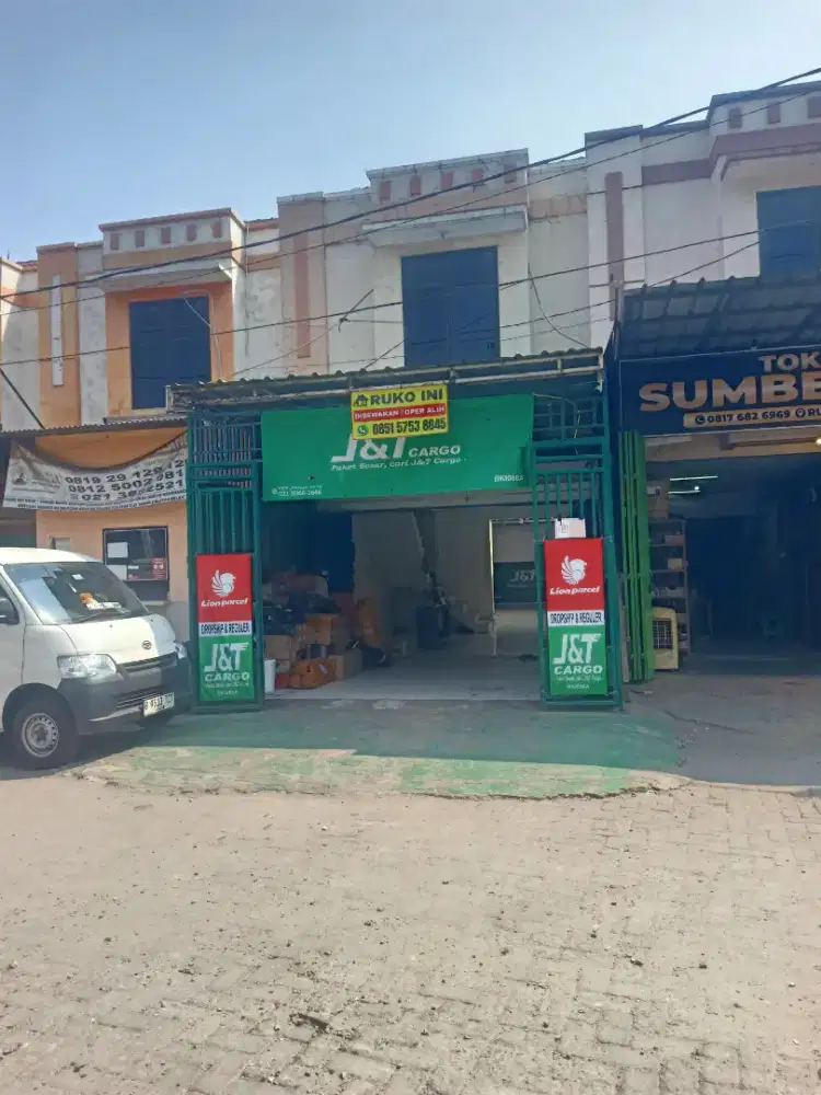 Disewakan ruko 1,5 lantai