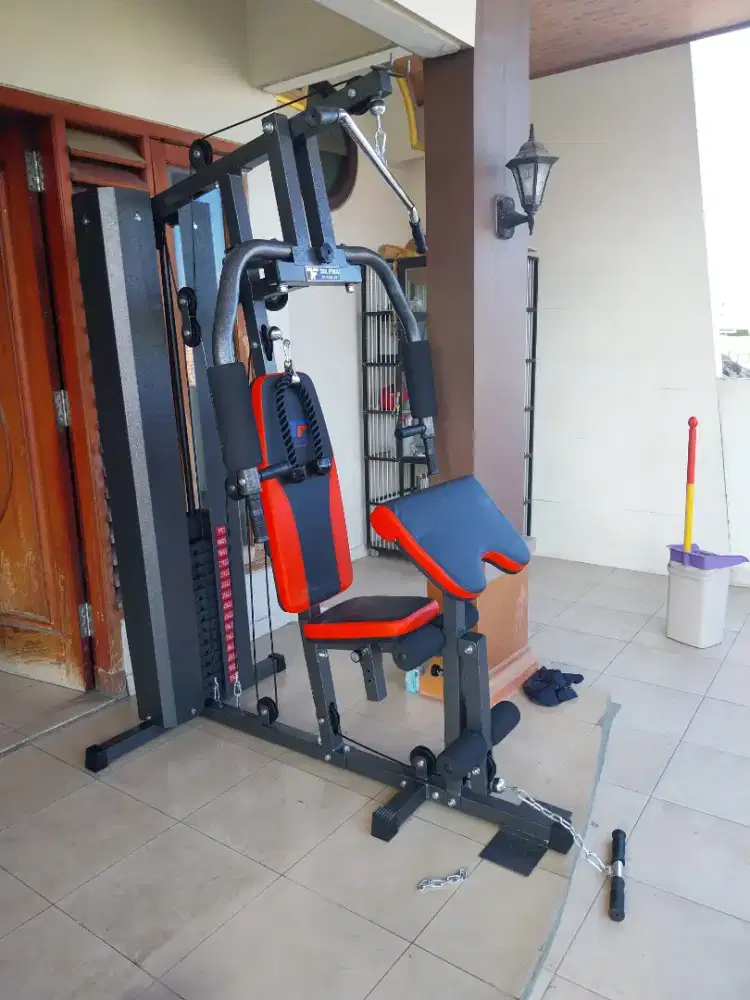 HOME GYM 1 SISI BEBAN 75 KG ALAT FITNESS TOTAL TLHG 009