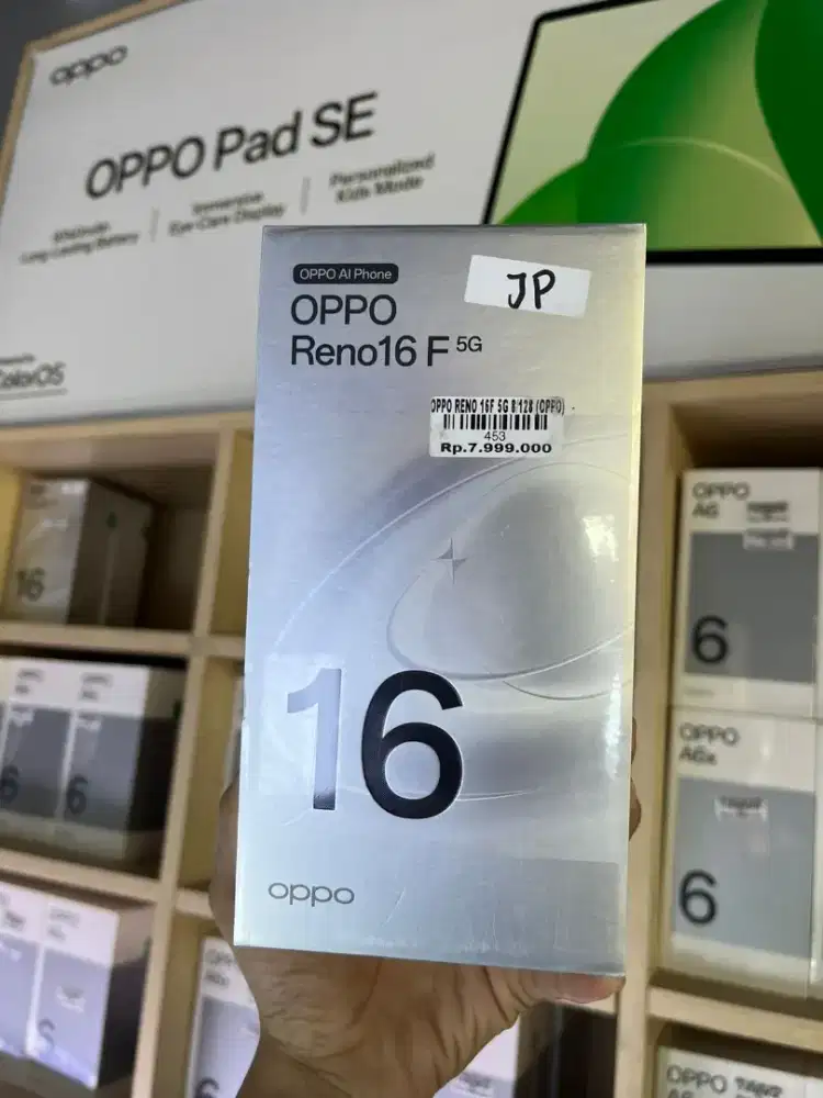 Oppo Reno 16F 5G 8/128gb ATLANTIS DAHSYAT