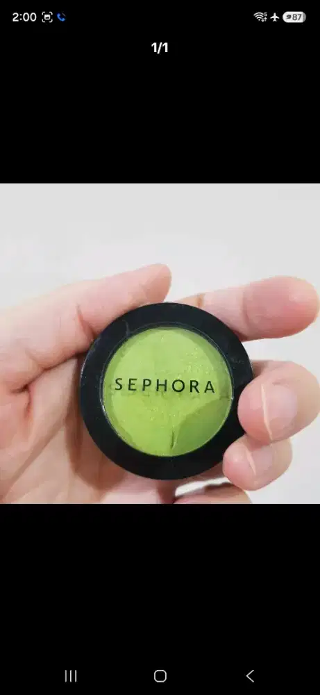 Sephora Eyeshadow green original