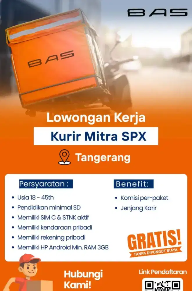 Loker Terupdate Mitra Kurir 2026