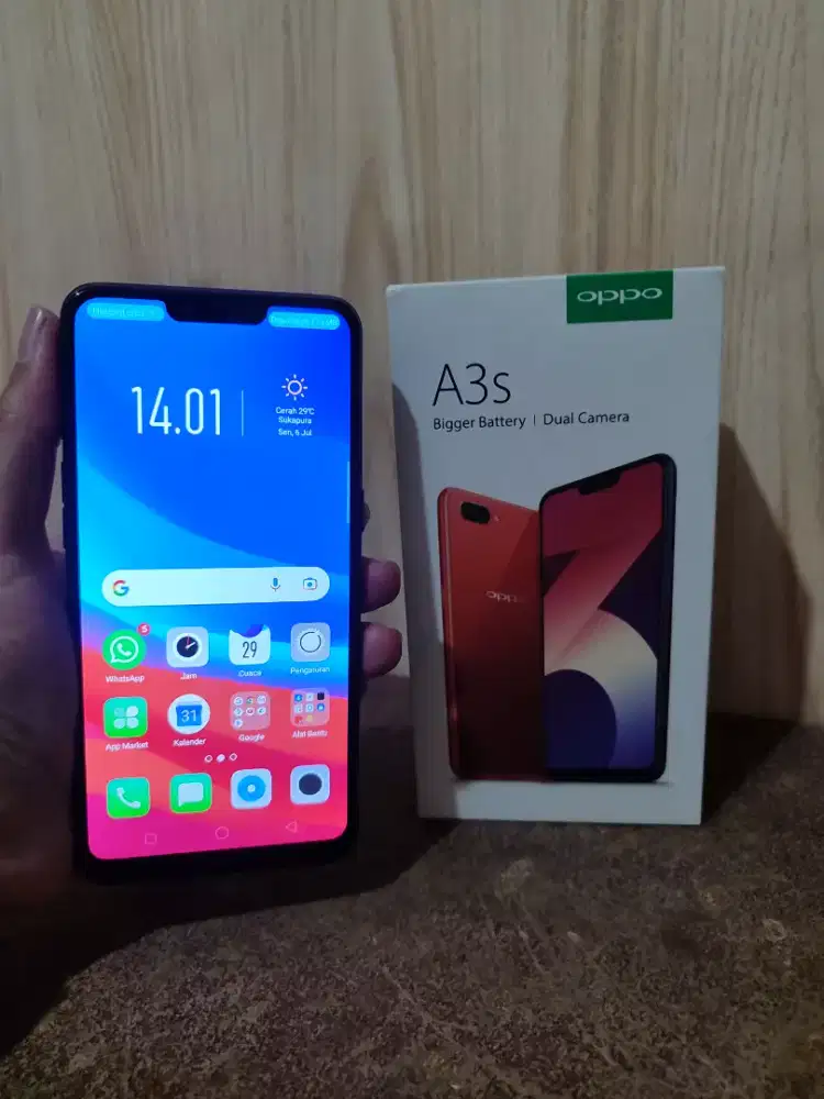 Oppo A3s 2/16 Ungu