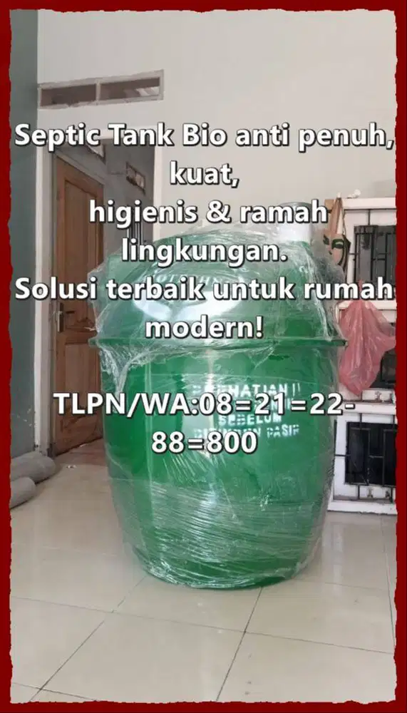 Septictank, Sepiteng Biofilter, Biotank, Biofil, Biotech,