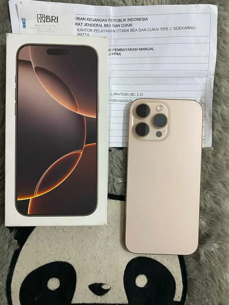 iphone 16 promax 256gb resmi beacukai