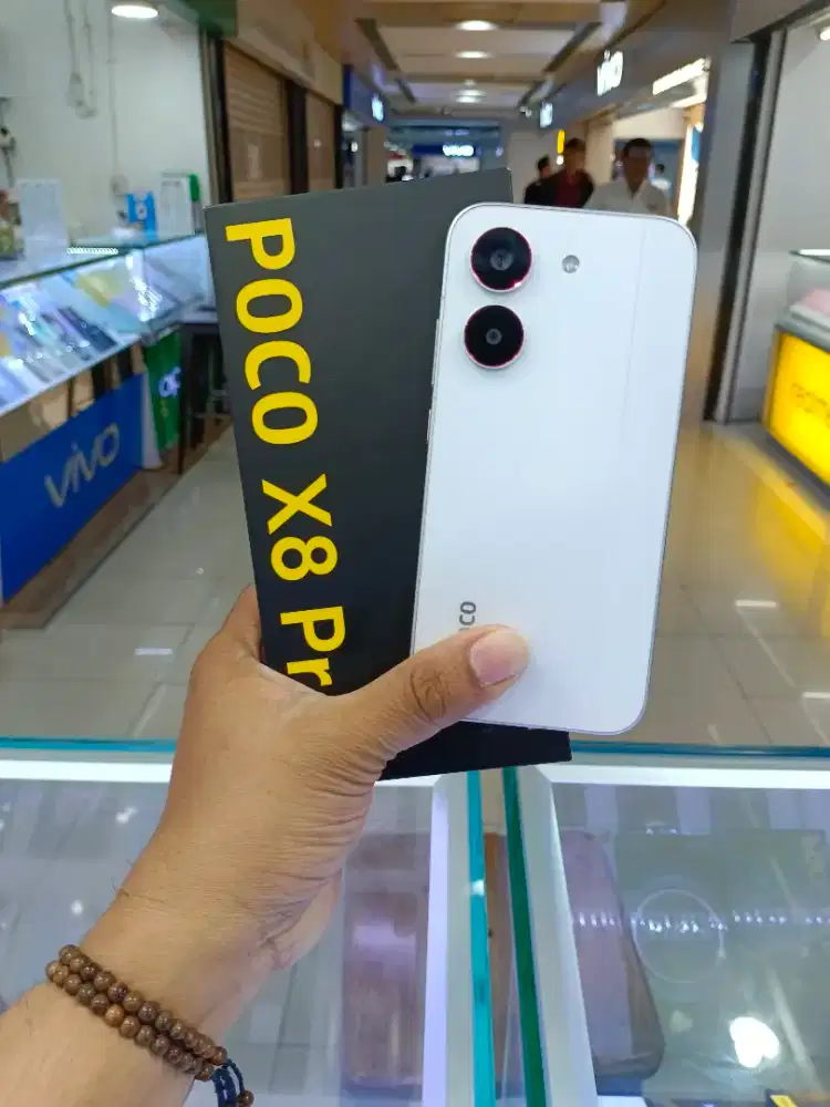 Poco X8 Pro 5G 8/512 White Super Like New 99% Garansi Resmi Original