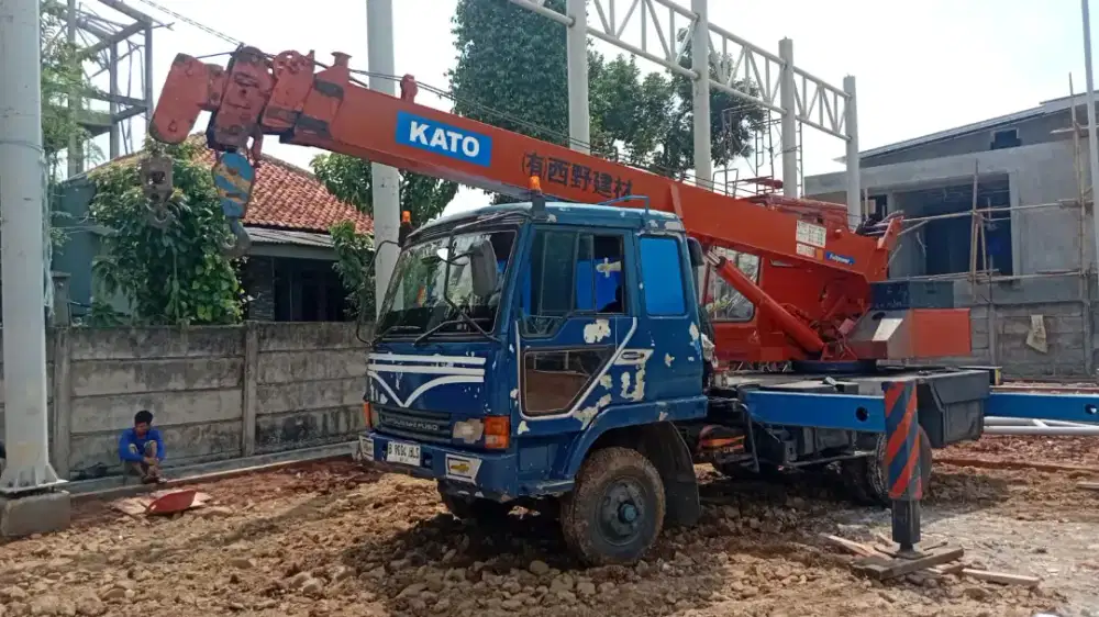 Crane 25ton breaker pc 75 78 excavator pc 100