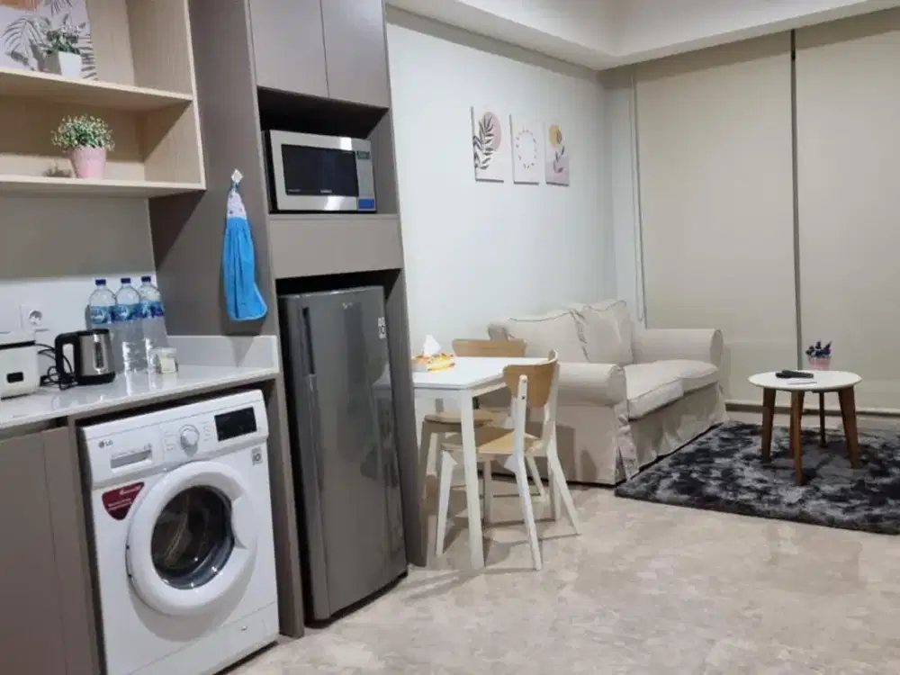 Di sewkan Apartemen Gold Coast PIK, Semi FUrnish, Harga sewa 115 Juta/tahun