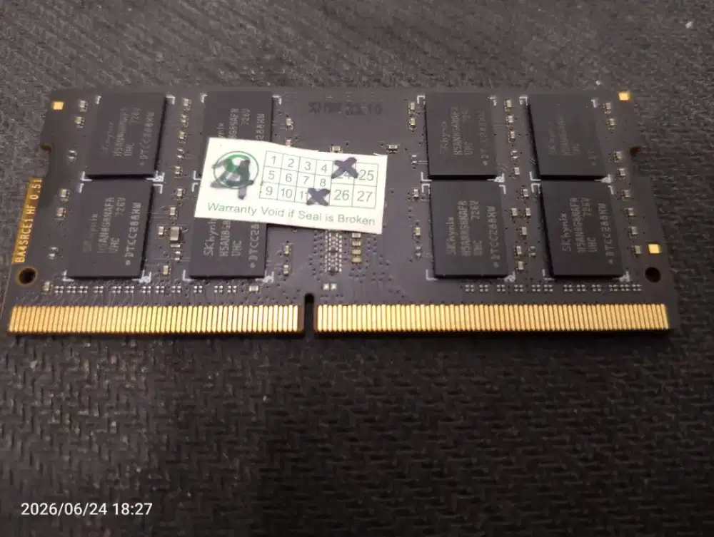 Memory ram 16gb 1 keping garansi seumur hidup