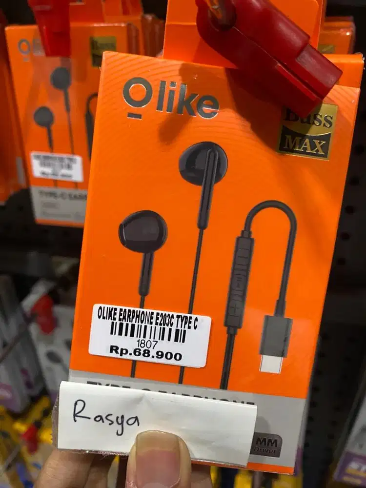 OLIKE EARPHONE E203C TYPE C | ATLANTIS DAHSYAT