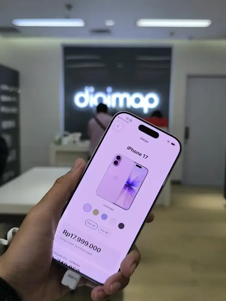 IPHONE 17 PROMO CICILAN BUNGA 0% BYKREDIVO SYARAT KTP AJA PROSES CEPAT