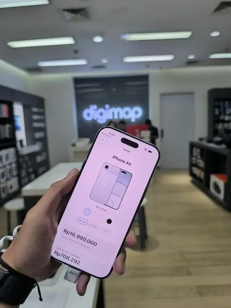 IPHONE AIR PROMO CICILAN BUNGA 0% BY KREDIVO PROSES CEPAT AJA