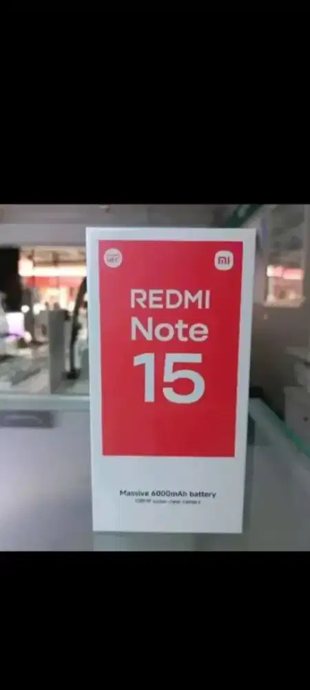 Xiaomi redmi note 15 5G ram 12gb 512gb dannote15 layar lengkung resmi