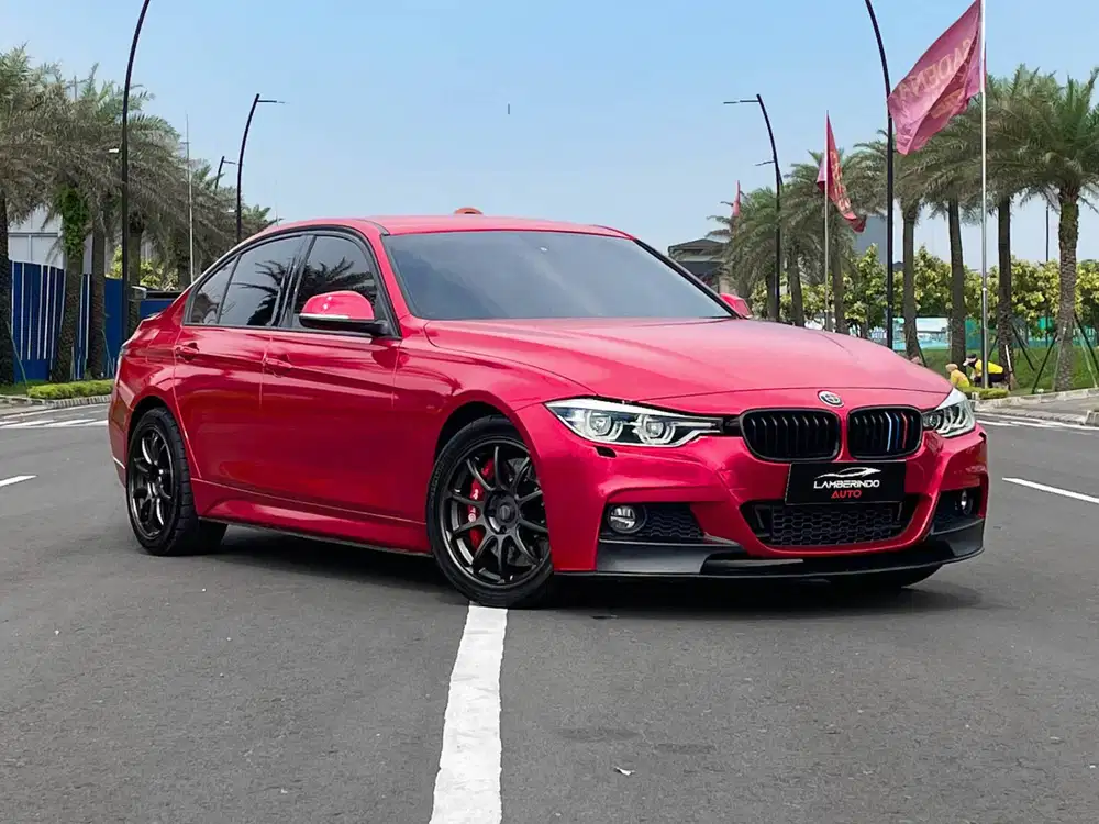 BMW F30 320i FACELIFT LCI SPORT 2018 DIGITAL SPEEDO BLACK STICKER RED
