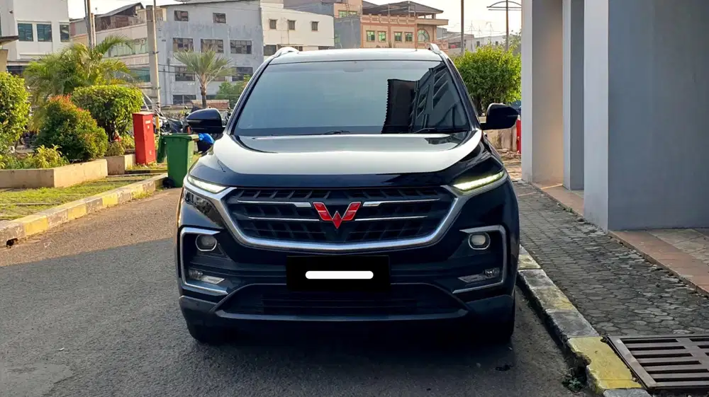 Km 33 ribu wuling almaz exclusive turbo 5 seater 2020 hitam sunroof