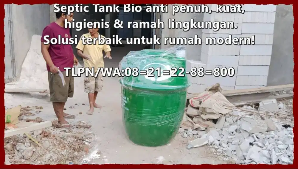Septictank, Sepiteng Biofilter, Biotank, Biofil,