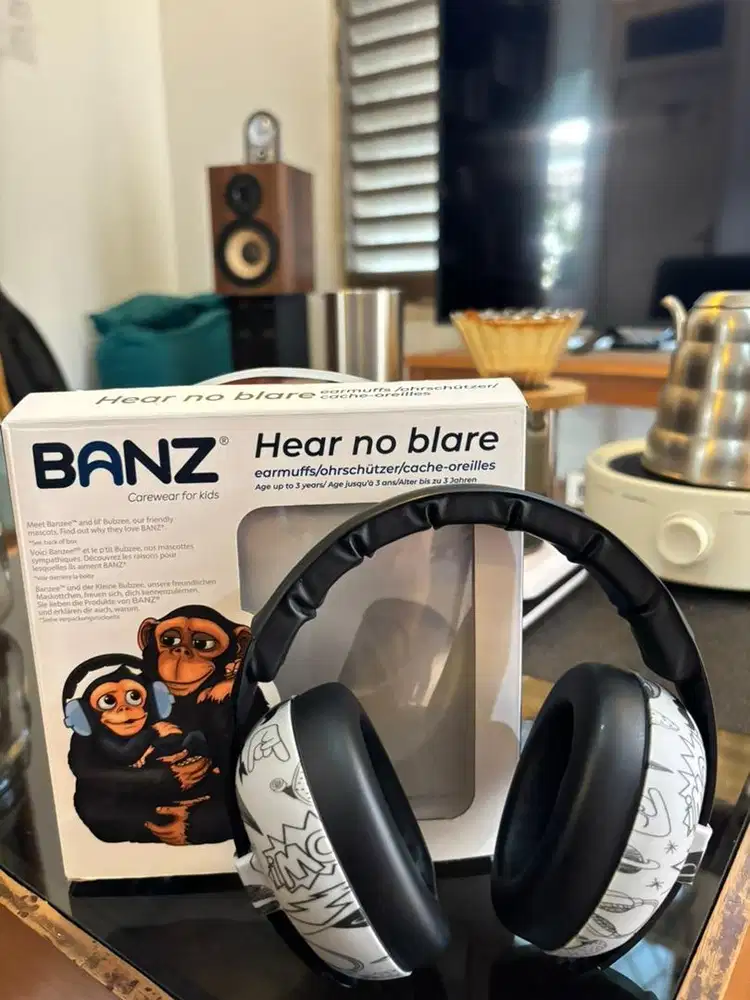BANZ Hear No Blare Earmuffs Anak Original Lengkap Box