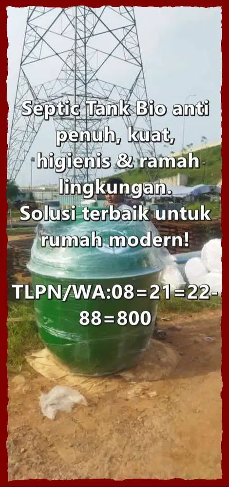 Septictank, Sepiteng Biofilter, Biotank, Biofil, Biotech,