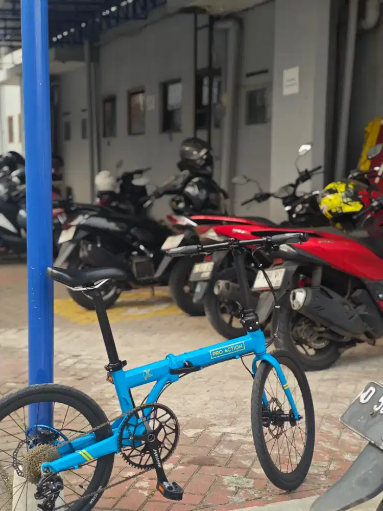 Dijual sepeda lipat pro action eagle 20+