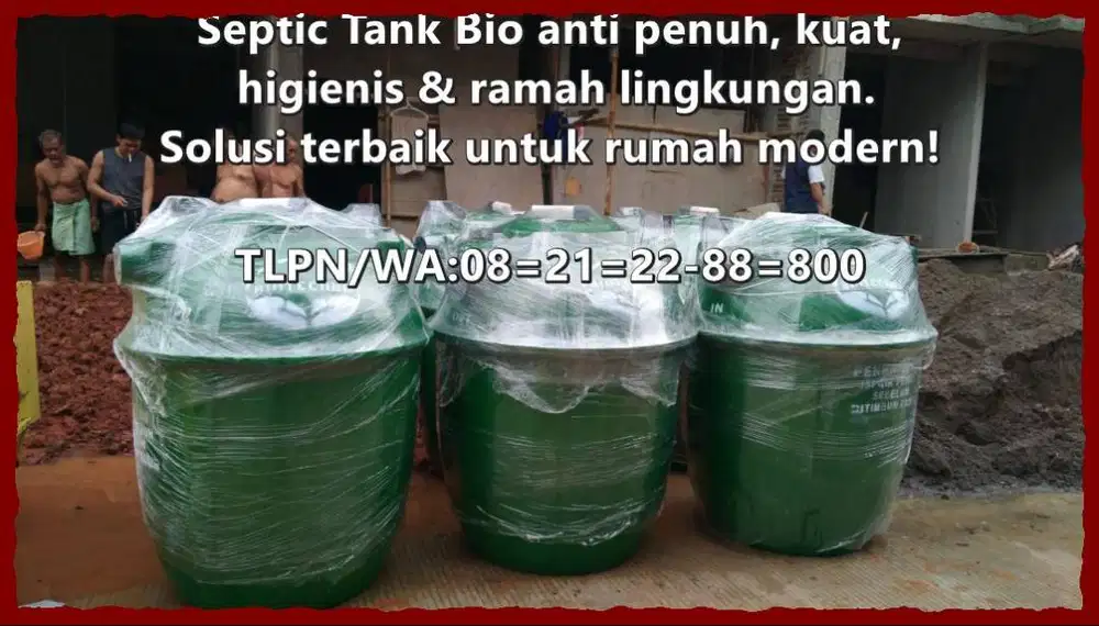 Septictank, Sepiteng Biofilter, Biotank, Biofil,