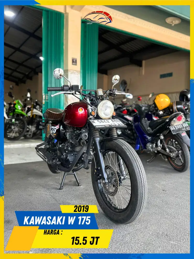 KAWASAKI W 175 CAFE 2019 GASS MASZEHH HIKMAH MOTOR KEPUH MALANG