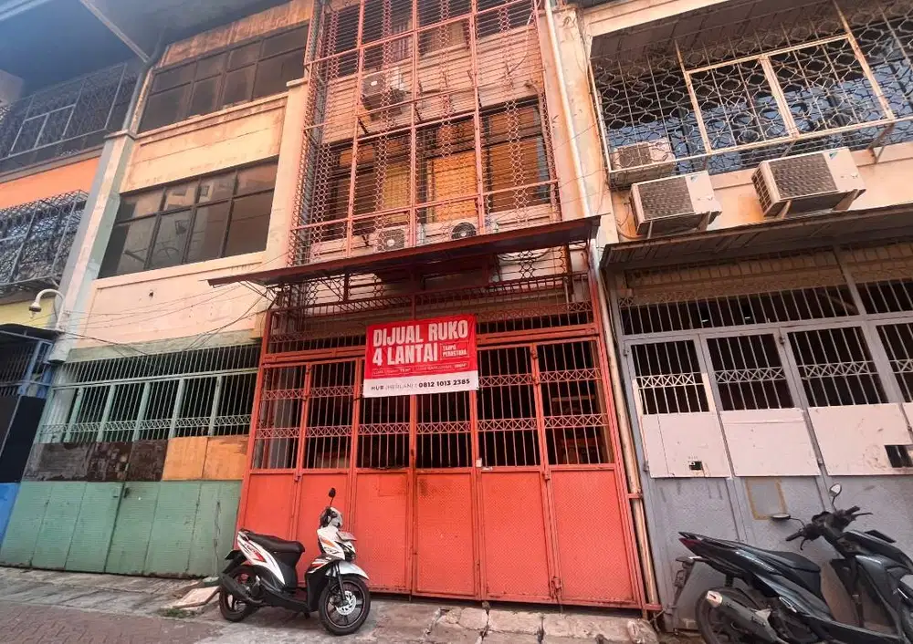 Dijual Ruko 4 Lantai di Pangeran Jayakarta Dekat Pusat Bisnis