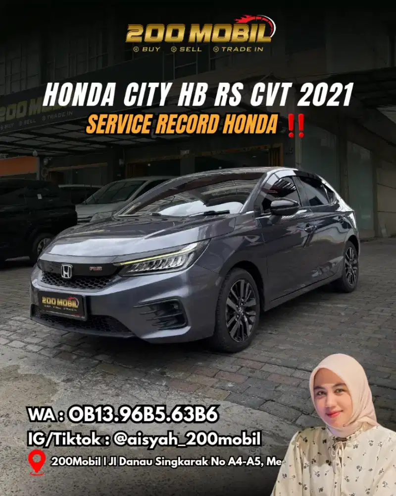 Honda City Hatchback RS Cvt 2021 Bensin
