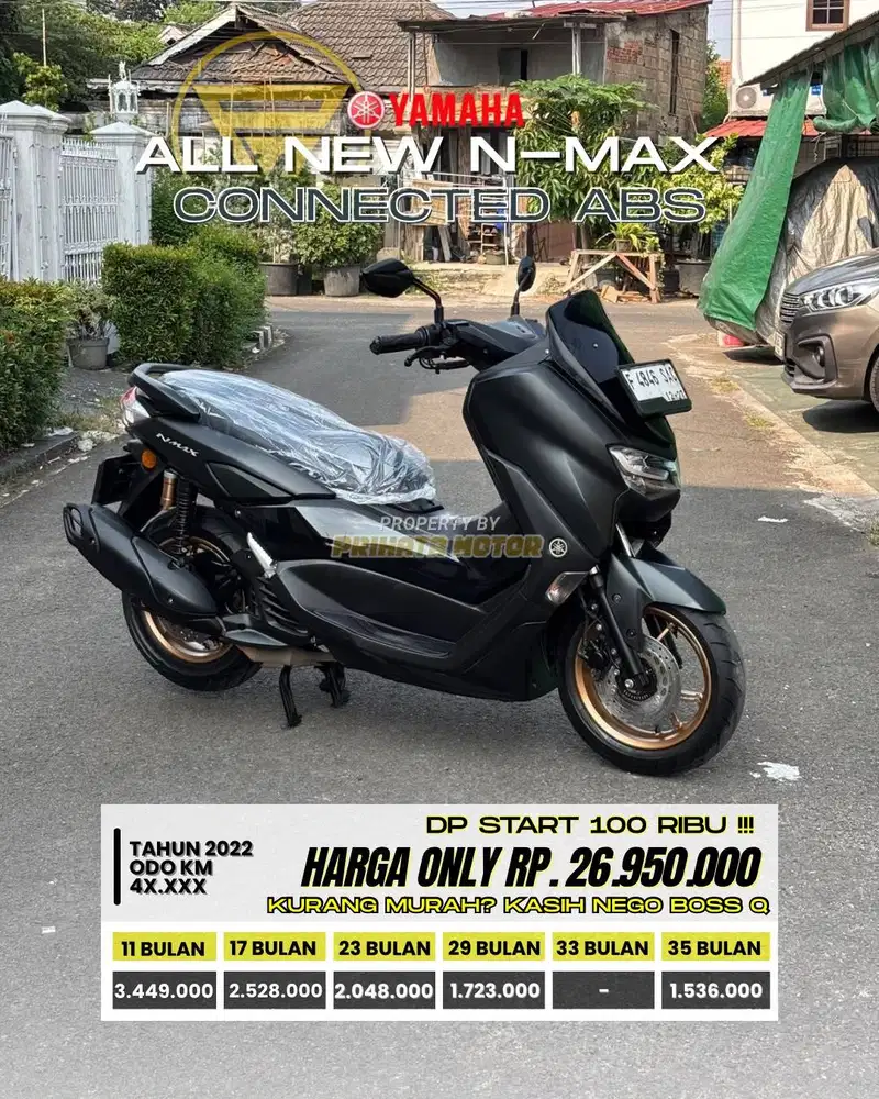 YAMAHA ALL NEW NMAX CONNECTED ABS 2022 !!!