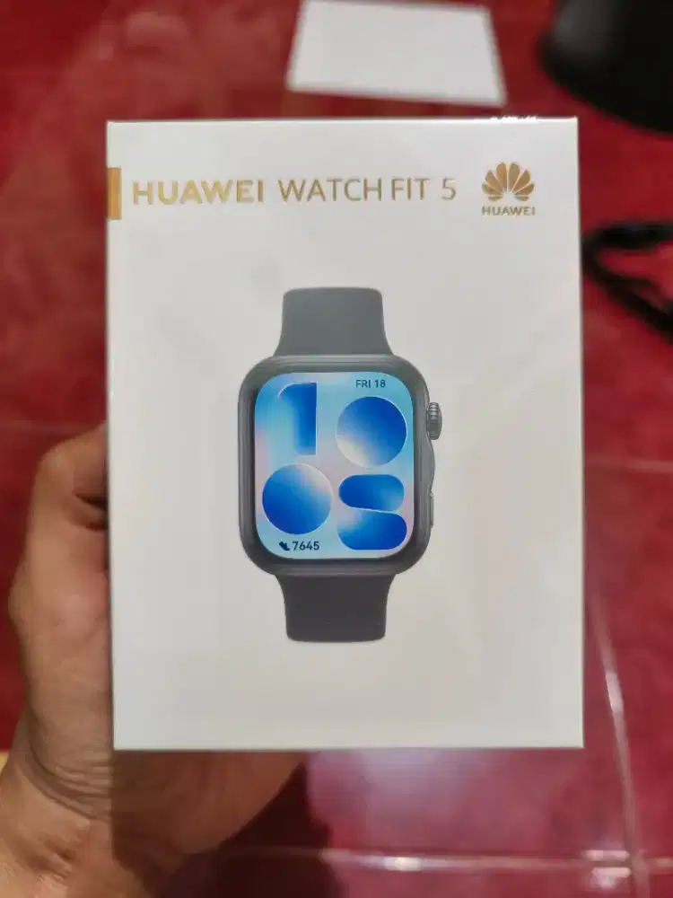 Huawei Watch 5 Black Kondisi Baru Segel Original Resmi