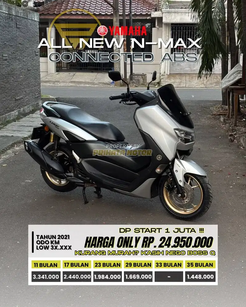 CREDIT DP MULAI 1 JUTAA NMAX CONNECTED ABS 2021 !!!