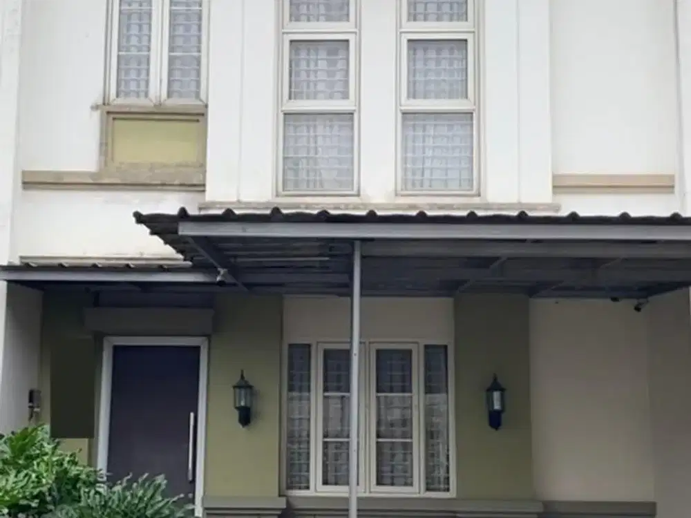 Jual rumah cluster Savia Nusaloka BSD sudah renovasi