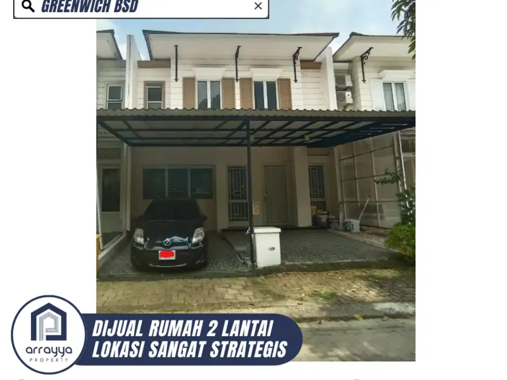 DIJUAL RUMAH CANTIK 2 LANTAI GREENWICH PARK BSD (DMB35)