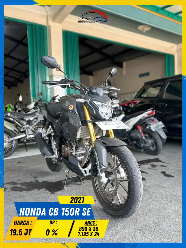 HONDA CB 150R SE 2021 PAJAK BARU BOSSKU HIKMAH MOTOR KEPUH MALANG