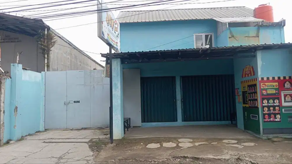 Dijual Gudang + Ruang Usaha Siap Pakai di Jalan Kopo Katapang