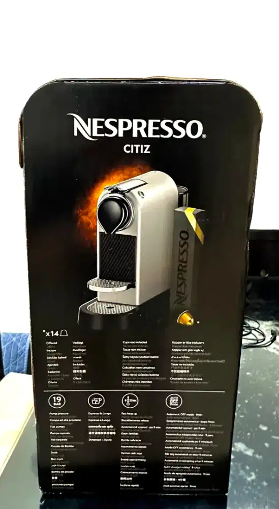 Nespresso citiz, mesin kopi kapsul instant