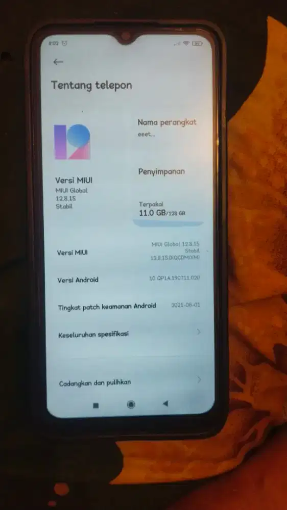 REDMI 9A Ram 4Gb / Room 128Gb