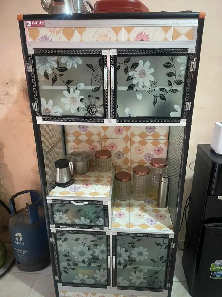 Rak piring kaca (like new)