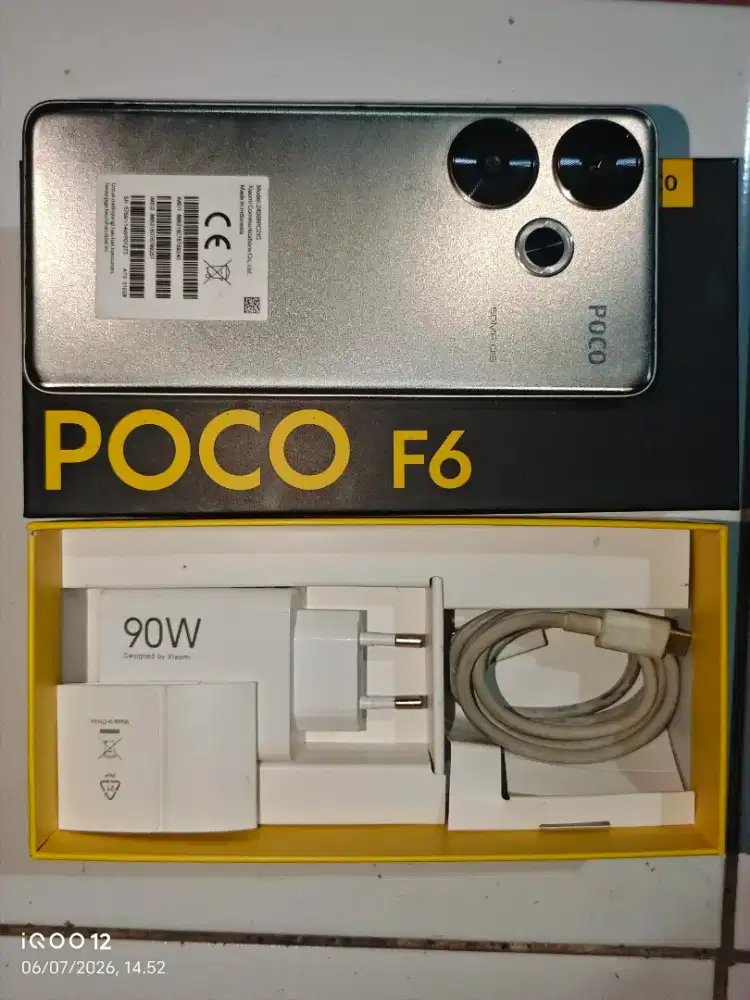 poco f6 512 fullset mulus