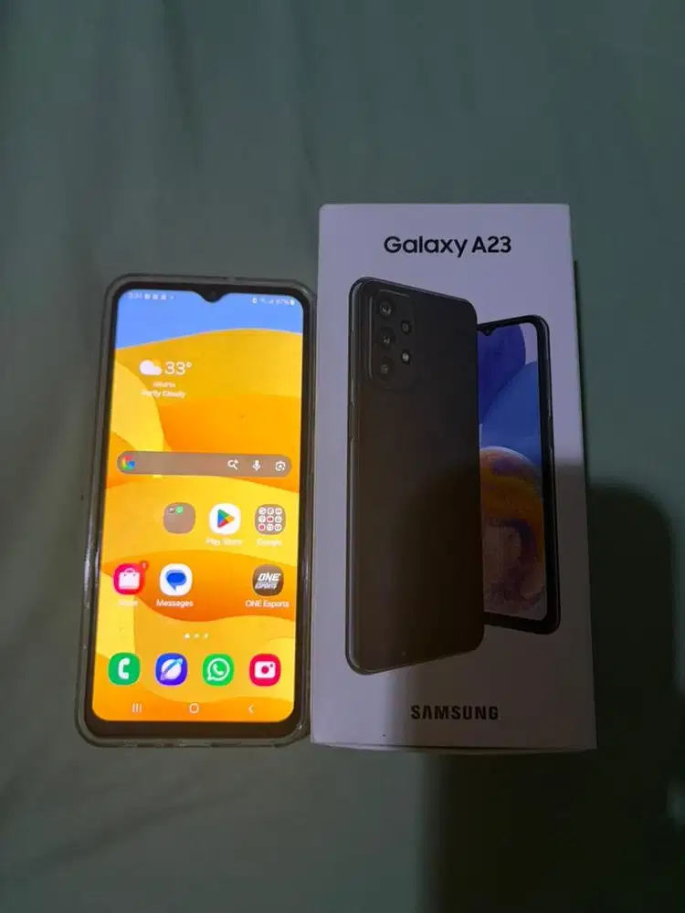Jual Hp samsung a23 second