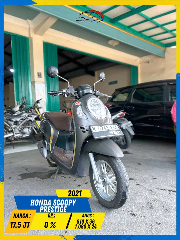 HONDA SCOOPY STYLISH 2021 MANTAP MASZEHH HIKMAH MOTOR KEPUH MALANG