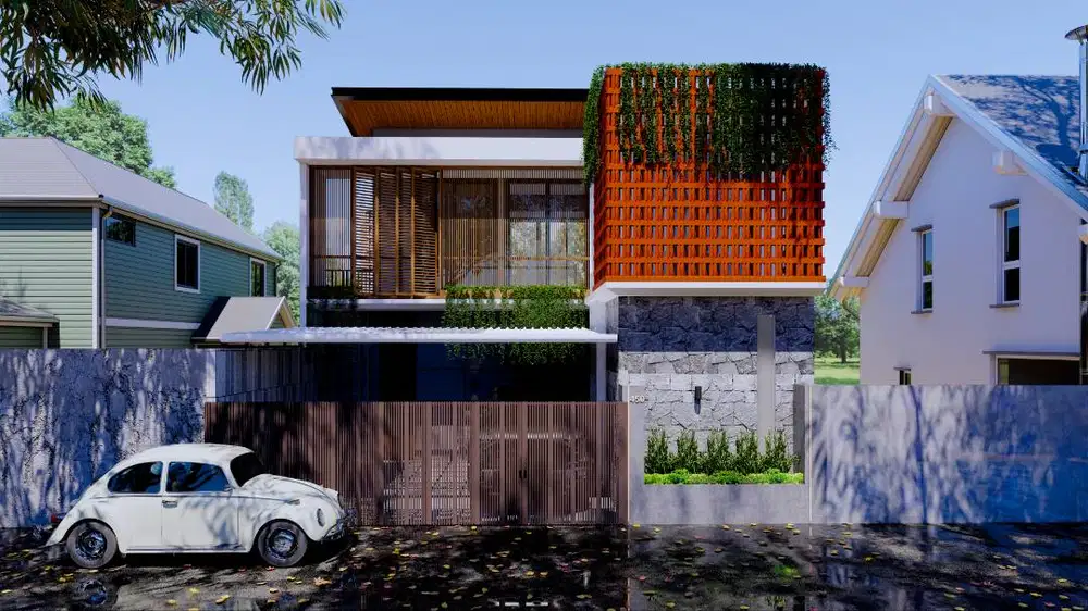 jasa arsitek desain rumah ruko kos perumahan coffee shop 926