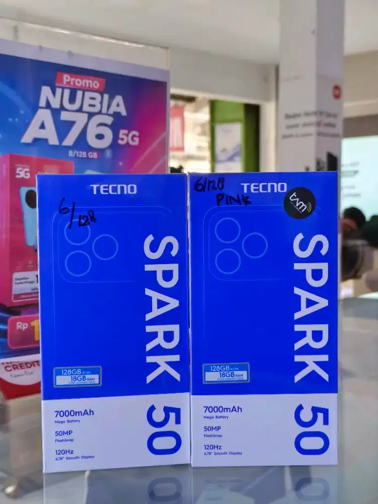 Promo New Tecno Spark 50